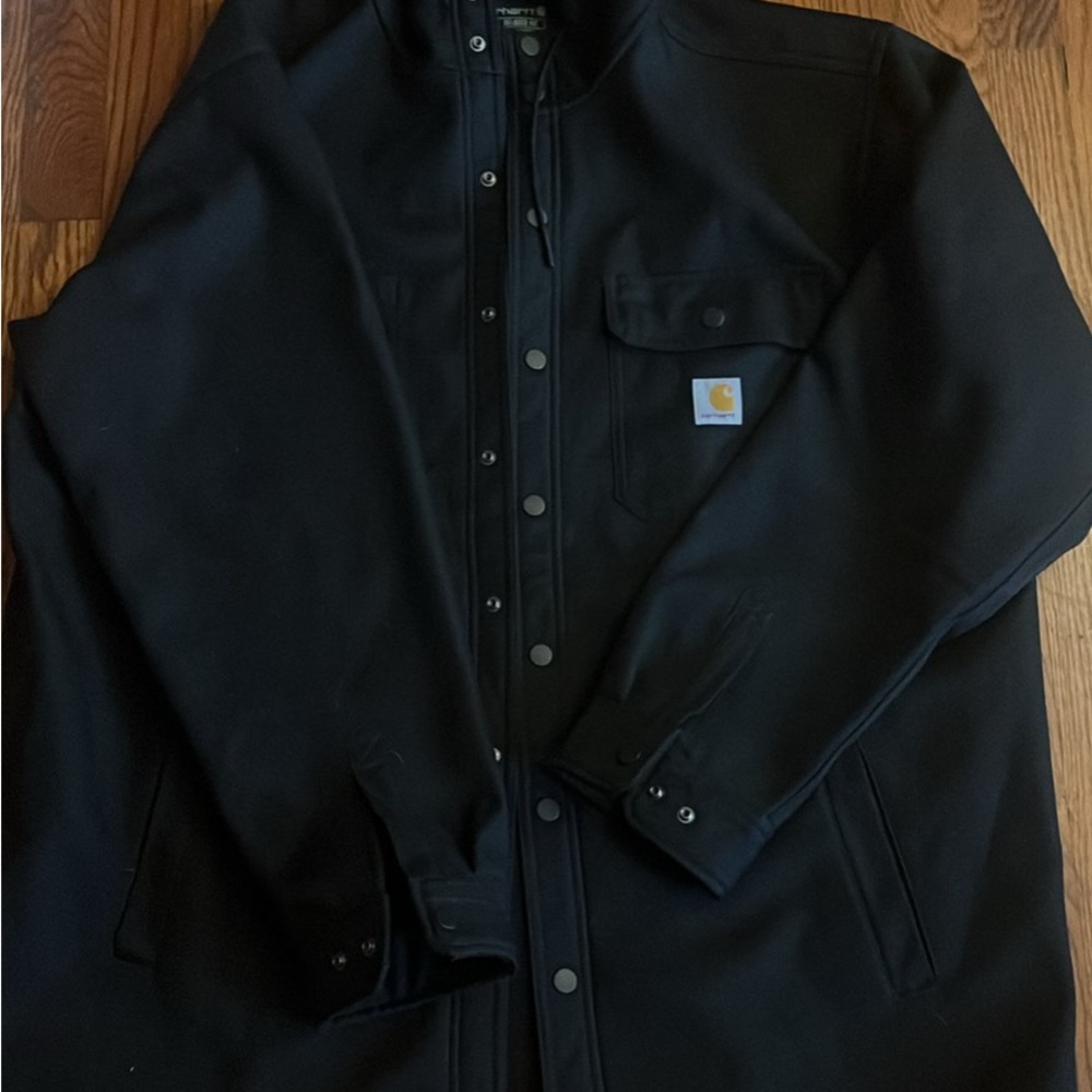 Carhartt Men’s Black Work Jacket- Rain Defender